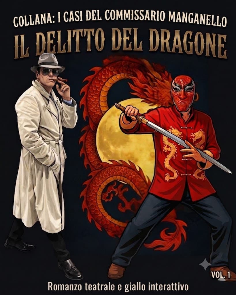 Copertina del libro Il Delitto del Dragone